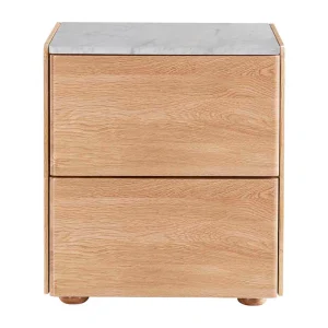 Delta Marble Bedside Table